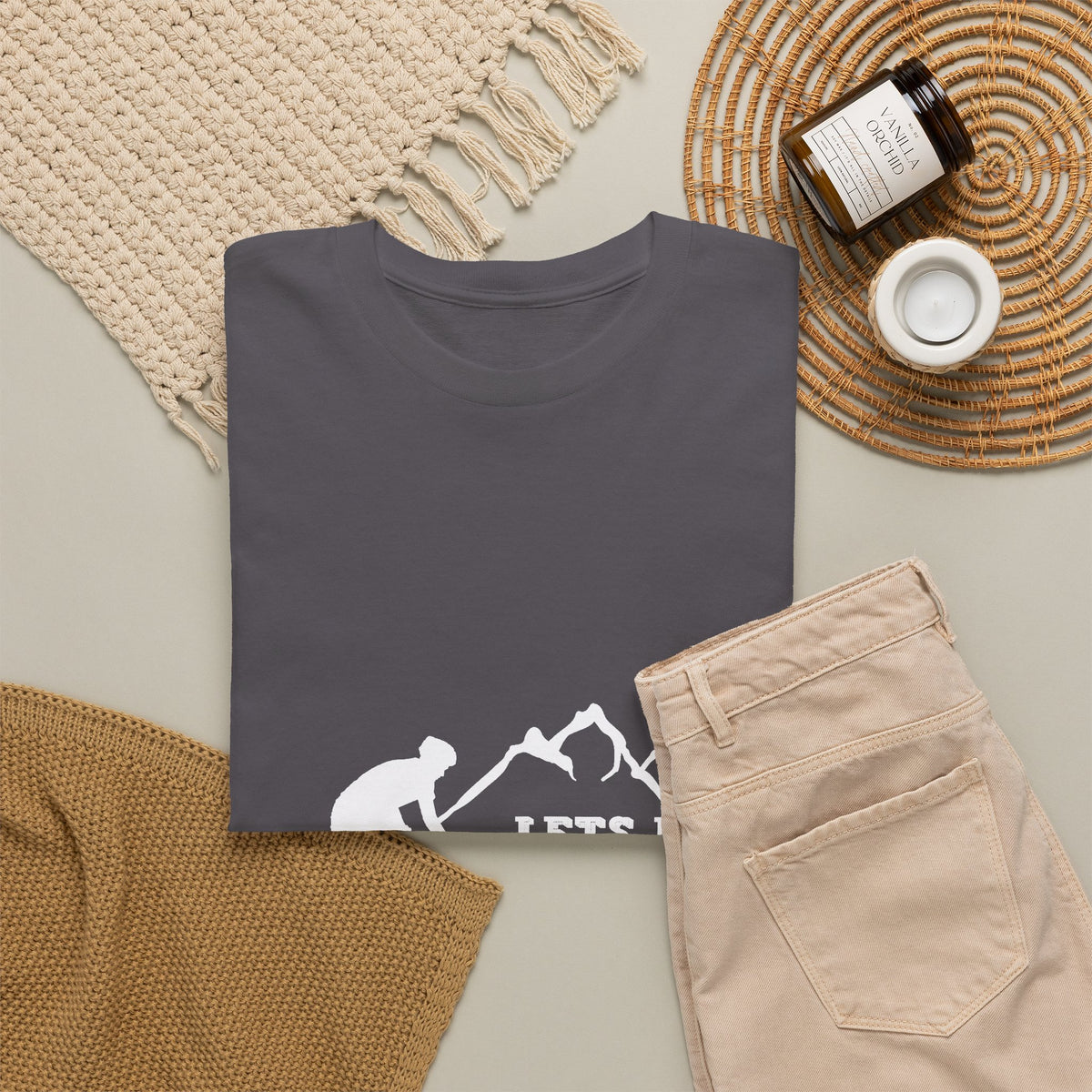 Classic White T‑Shirt Your Next Adventure Starts Here