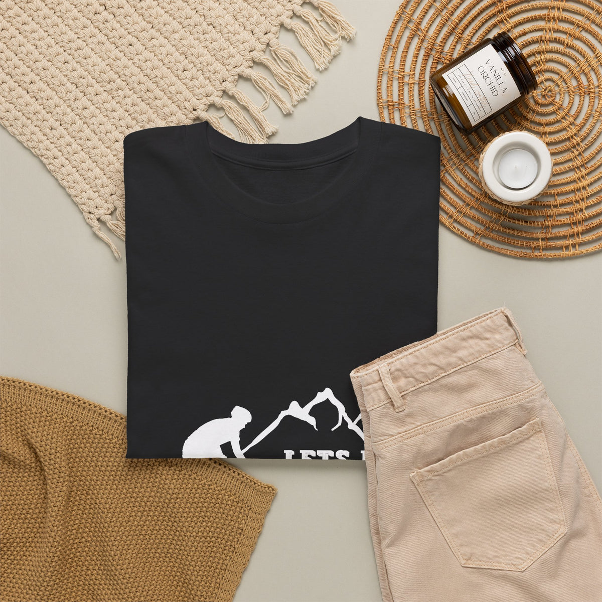 Classic White T‑Shirt Your Next Adventure Starts Here