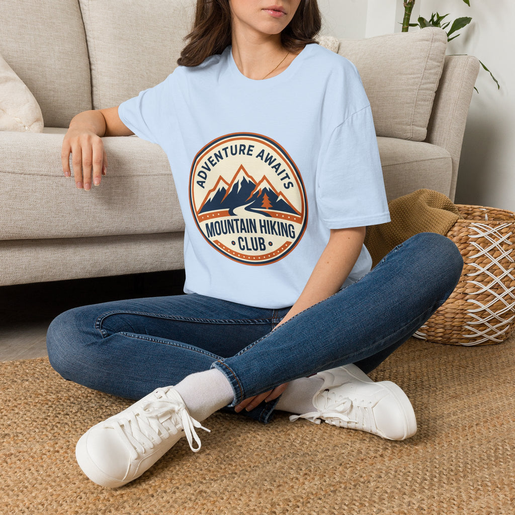 Adventure Awaits Mountain Hiking Club T-Shirt