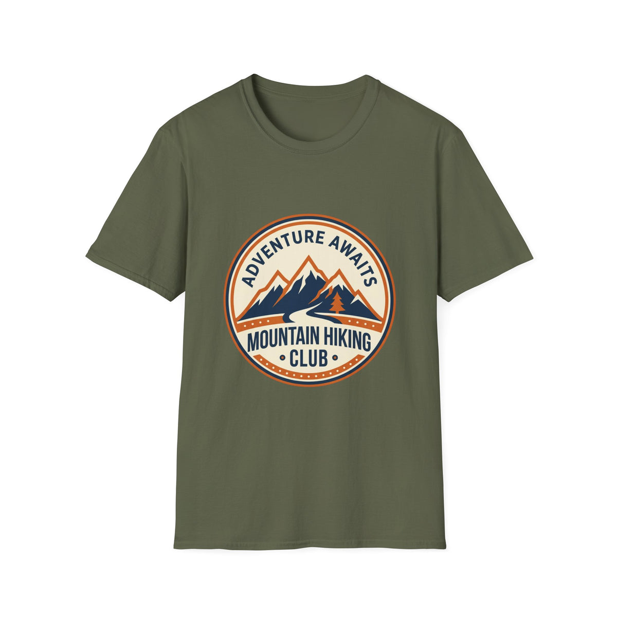 Adventure Awaits Mountain Hiking Club T-Shirt