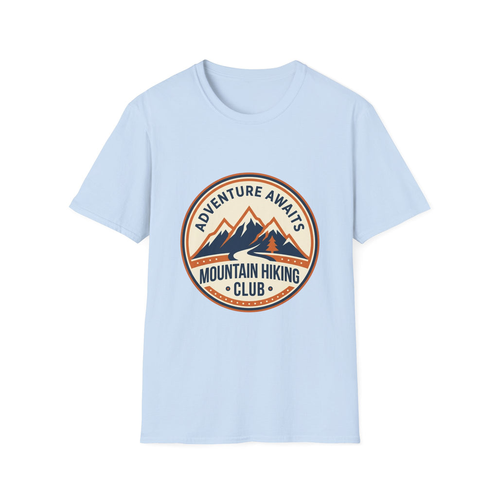 Adventure Awaits Mountain Hiking Club T-Shirt