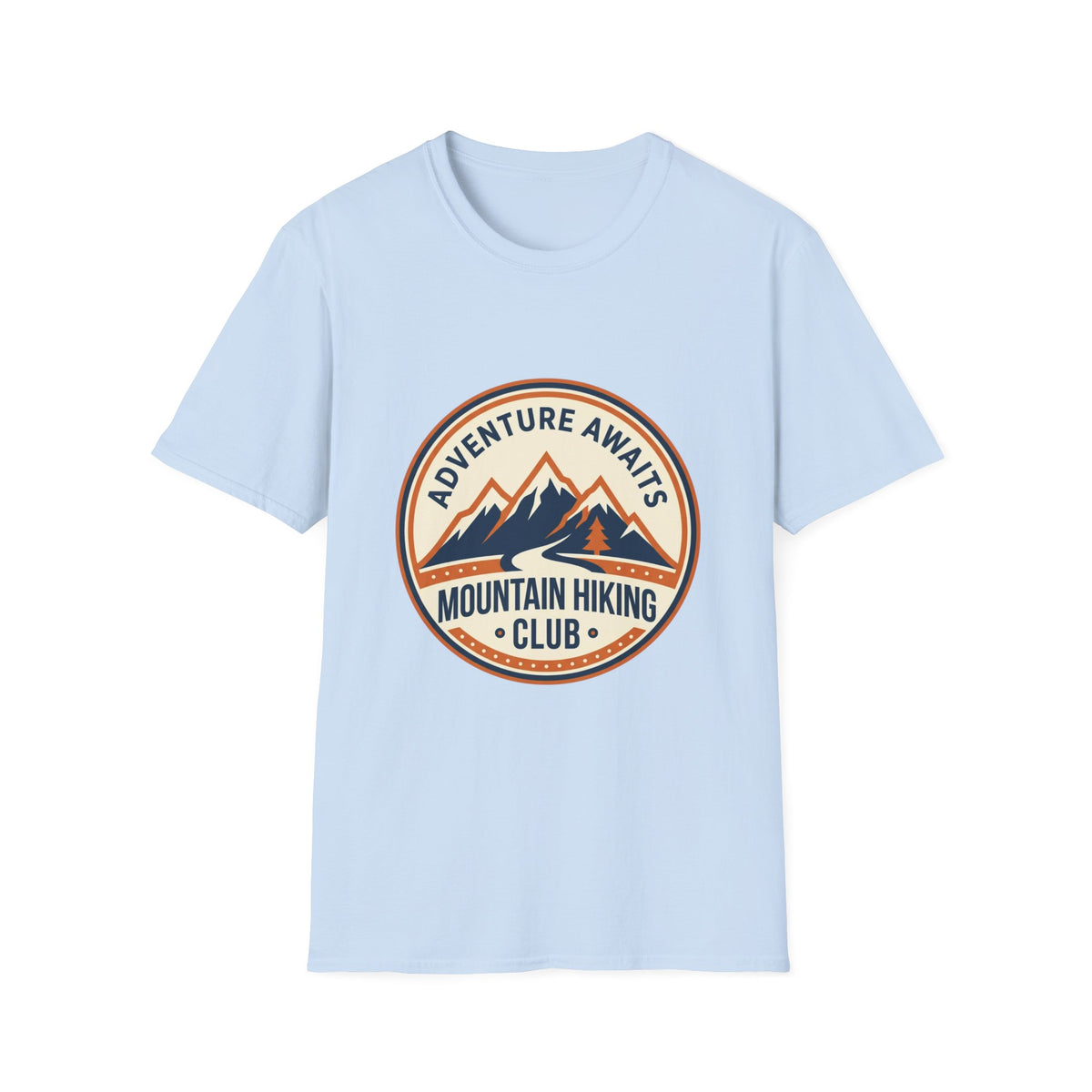 Adventure Awaits Mountain Hiking Club T-Shirt